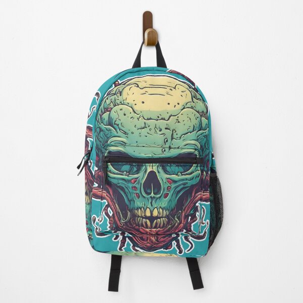 Item preview, Ethereal Infestation: Zombie Alien Parasite Skull designed and sold by WAUZ.