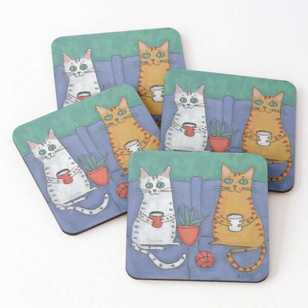 Item preview, Cat pals chilling out designed and sold by NoRandom.