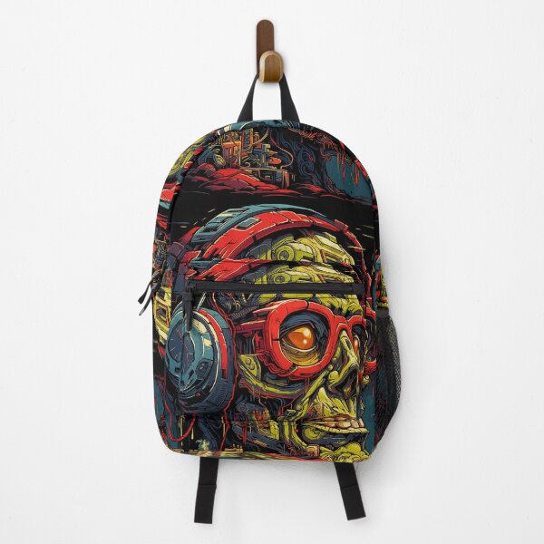 Item preview, Digital Vanguard - Futuristic Gamer Skull Art designed and sold by robertmullineux.