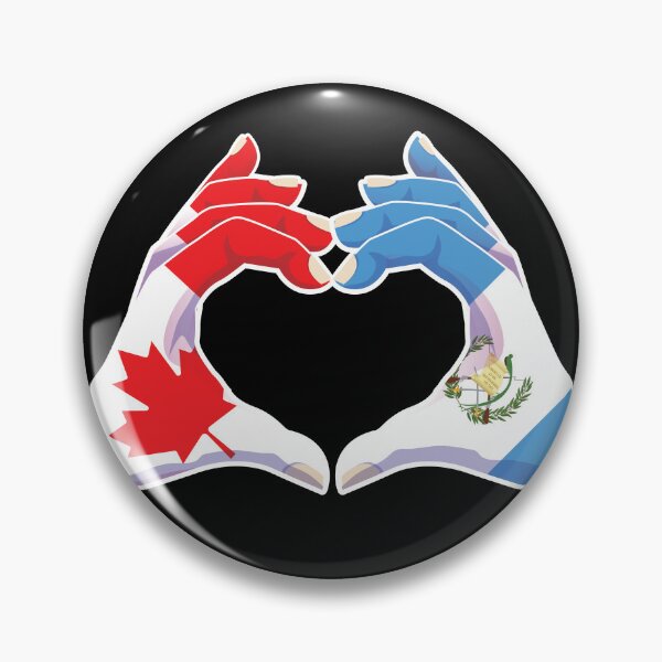 Item preview, Guatemala Guatemalan Canadian Canada Love Heart Peace designed and sold by FlagX.