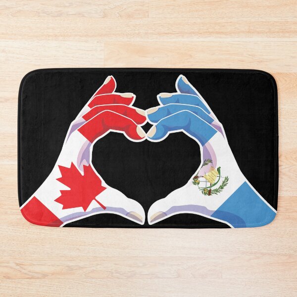 Item preview, Guatemala Guatemalan Canadian Canada Love Heart Peace designed and sold by FlagX.