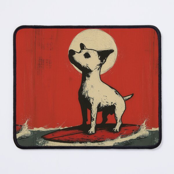Item preview, Dog On Surfboard designed and sold by sheprint.