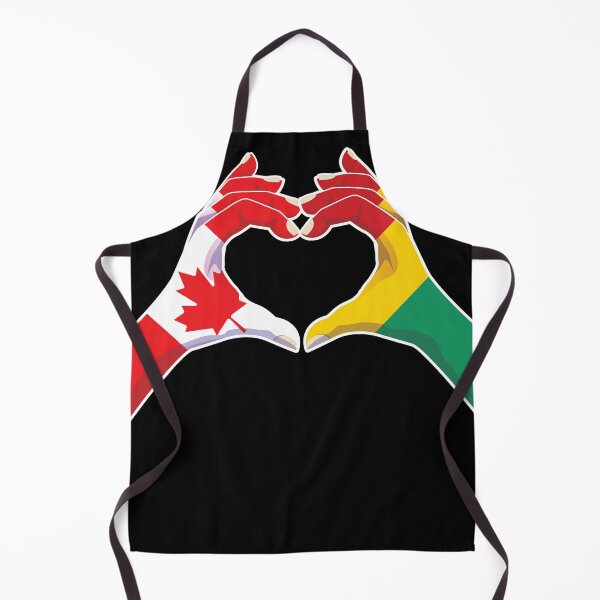Item preview, Guinea Guinean Canadian Canada Love Heart Peace designed and sold by FlagX.