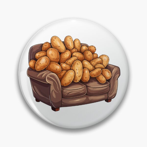 Item preview, Couch Potato, Couch full of Potatoes, Lazy Potatoes designed and sold by TyGuySupply.