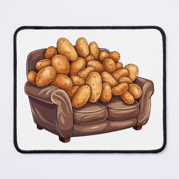 Item preview, Couch Potato, Couch full of Potatoes, Lazy Potatoes designed and sold by TyGuySupply.