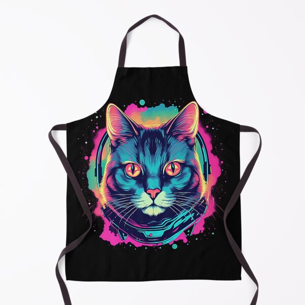 Item preview, Galactic Whiskers: Neon Space Voyager designed and sold by WarpWorks.
