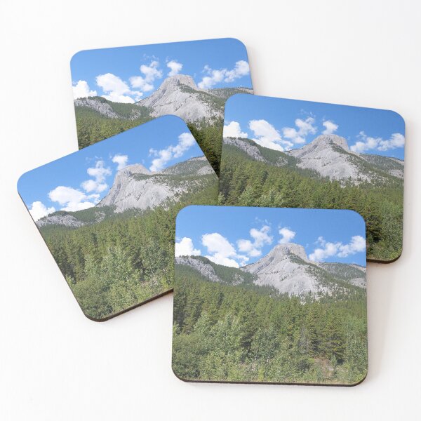 Item preview, Forest and Alberta Mountain with Clear Sky  designed and sold by Pachewba.
