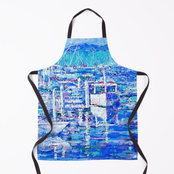 Item preview, blue and white harbor designed and sold by Gerardo Segismundo.
