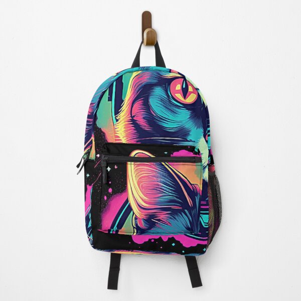 Item preview, Galactic Whiskers: Neon Space Voyager designed and sold by WarpWorks.