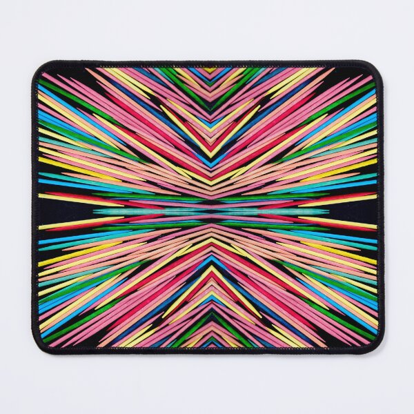 Item preview, Toothpick Fusion Abstract Pattern Landscape designed and sold by nancyjcreates.