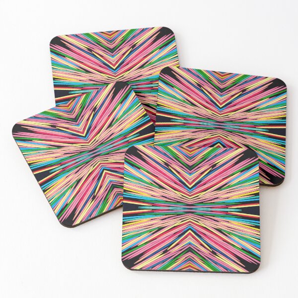 Item preview, Toothpick Fusion Abstract Pattern Landscape designed and sold by nancyjcreates.