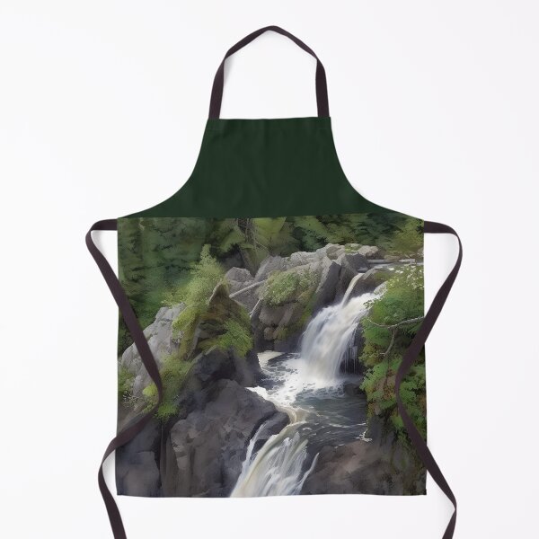 Item preview, Gabbro Falls on Michigan's Black River designed and sold by TheCurators.