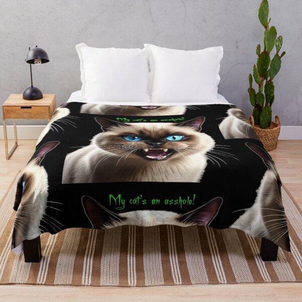 Item preview, My cat's an asshole! designed and sold by FatCatStudios.
