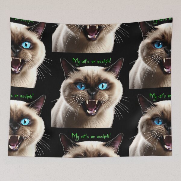 Item preview, My cat's an asshole! designed and sold by FatCatStudios.