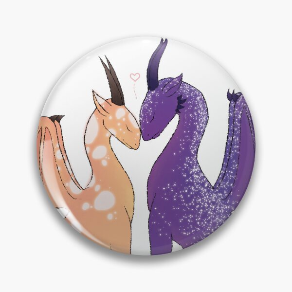 Item preview, Dragon couple designed and sold by CaquiArts.
