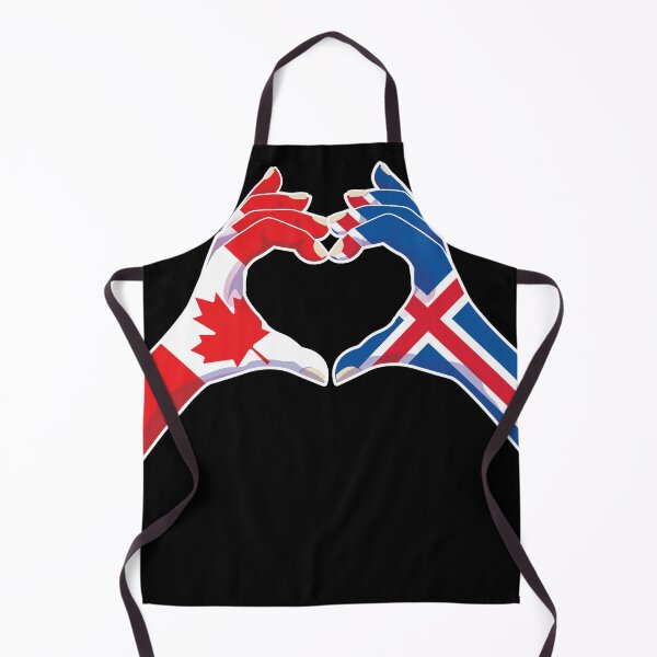 Item preview, Iceland Icelandic Canada Canadian Love Heart Peace designed and sold by FlagX.
