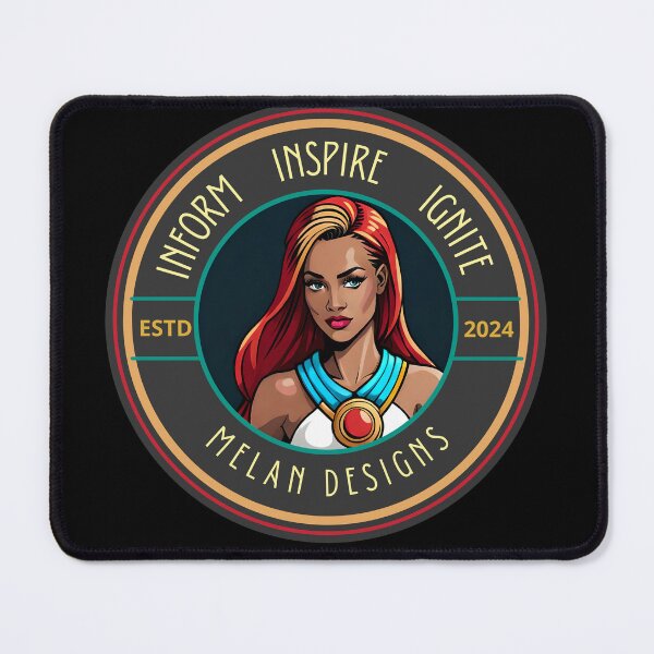Item preview, Marvelous Lady Inform Inspire Ignite Woman Motivational Red designed and sold by Melan Designs.