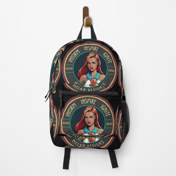 Item preview, Marvelous Lady Inform Inspire Ignite Woman Motivational Red designed and sold by Melan Designs.