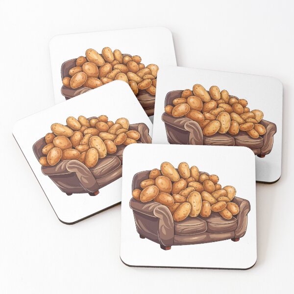 Item preview, Couch Potato, Couch full of Potatoes, Lazy Potatoes designed and sold by TyGuySupply.