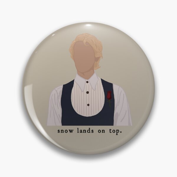 Item preview, snow lands on top. – Coriolanus Snow designed and sold by myloveatfirstframe.