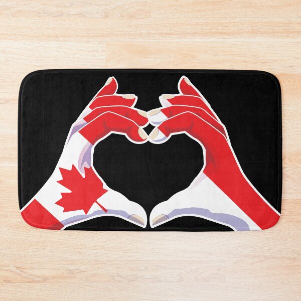 Item preview, Indonesia Indonesian Canadian Canada Love Heart Peace designed and sold by FlagX.