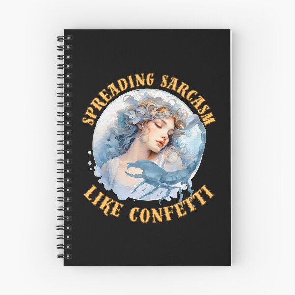 Item preview, Spreading Sarcasm Like Confetti. scorpio sign designed and sold by ZodiacWonders.