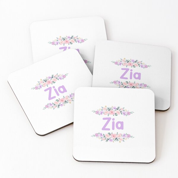 Item preview, Purple Flower Zia Name Label designed and sold by NormadWorld.