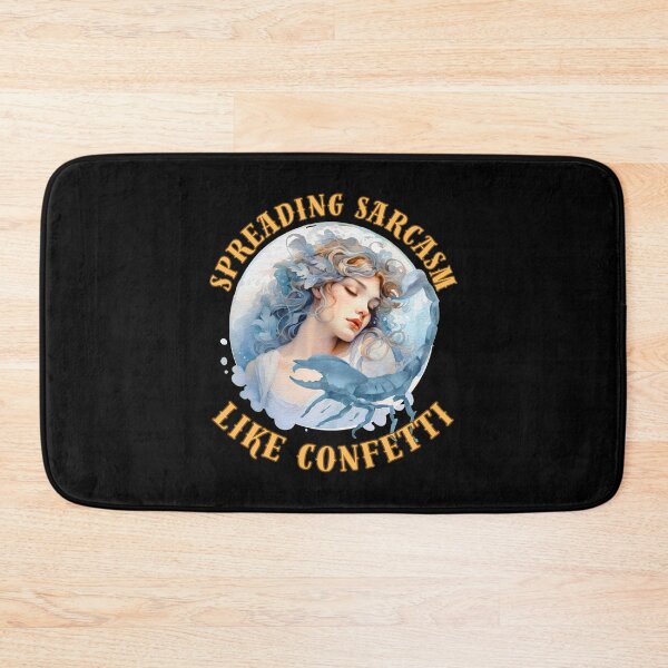 Item preview, Spreading Sarcasm Like Confetti. scorpio sign designed and sold by ZodiacWonders.