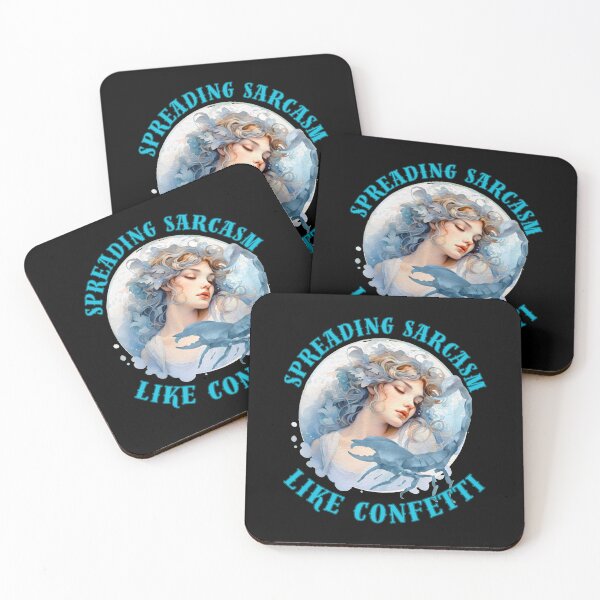 Item preview, Spreading Sarcasm Like Confetti. scorpio birthday designed and sold by ZodiacWonders.