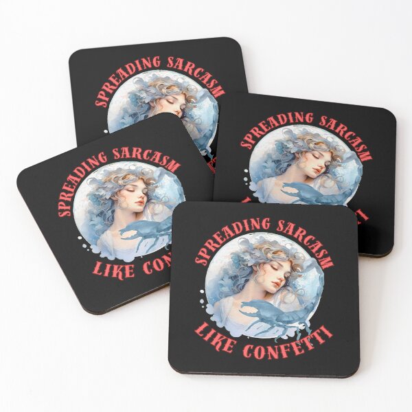 Item preview, Spreading Sarcasm Like Confetti. scorpio astrology designed and sold by ZodiacWonders.