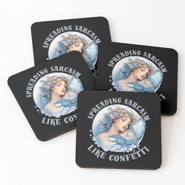 Item preview, Spreading Sarcasm Like Confetti. scorpio zodiac sign designed and sold by ZodiacWonders.