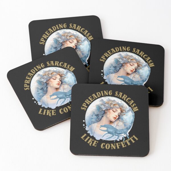 Item preview, Spreading Sarcasm Like Confetti. scorpio horoscope designed and sold by ZodiacWonders.