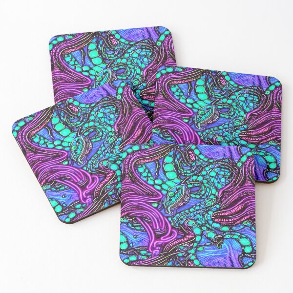 Item preview, Fantasy Bacteria 2 - Seamless Pattern designed and sold by Chubuter.