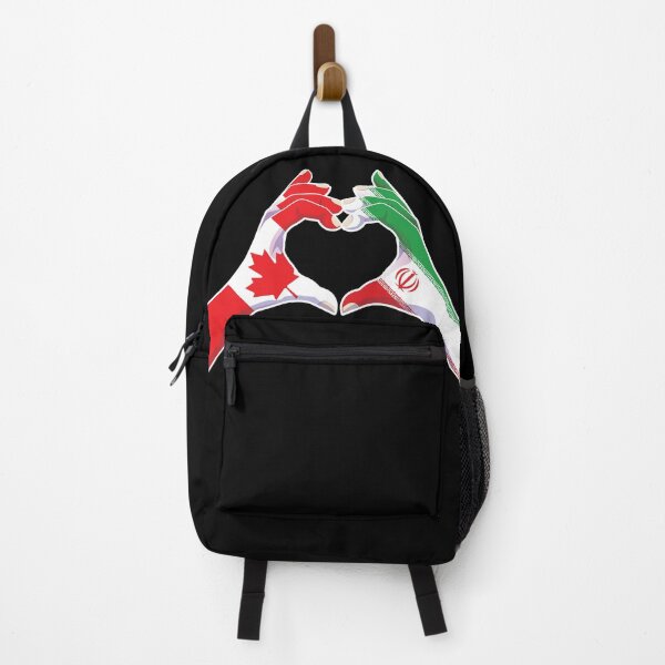 Item preview, Iran Iranian Canadian Canada Love Heart Peace designed and sold by FlagX.