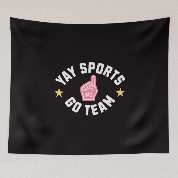 Item preview, Yay Sports Go Team  designed and sold by retrorascal.
