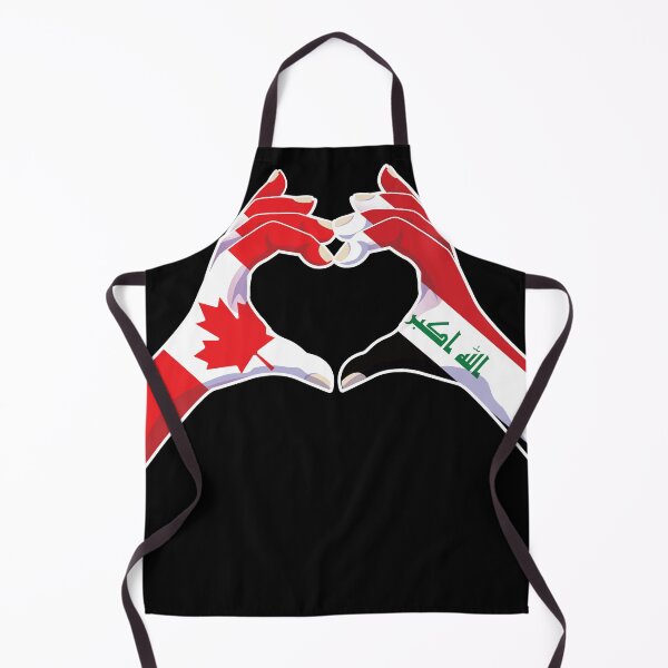 Item preview, Iraqi Iraq Canadian Canada Love Heart Peace designed and sold by FlagX.