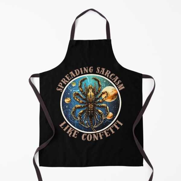 Item preview, Spreading Sarcasm Like Confetti. scorpio symbol designed and sold by ZodiacWonders.