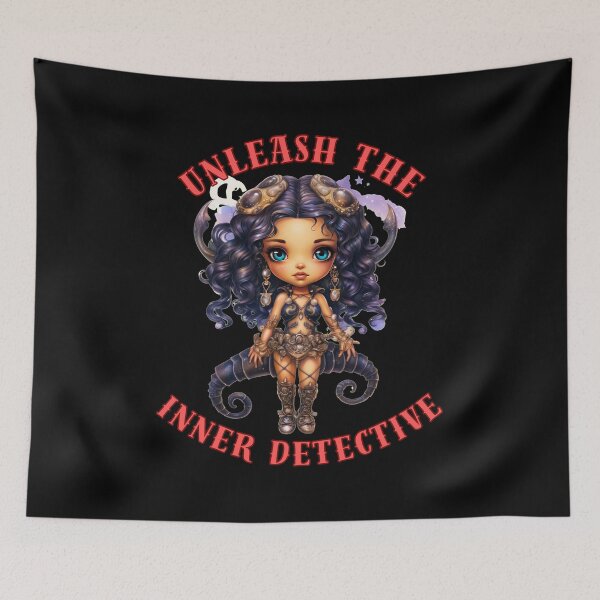 Item preview, Unleash The Inner Detective. scorpio astrology designed and sold by ZodiacWonders.