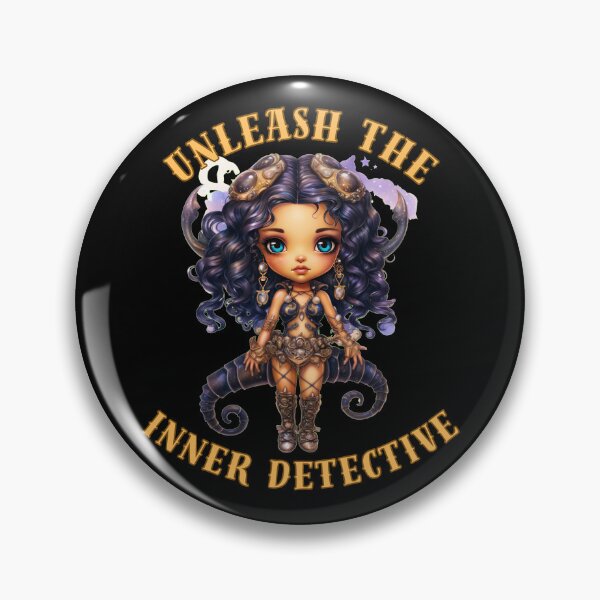 Item preview, Unleash The Inner Detective. scorpio sign designed and sold by ZodiacWonders.