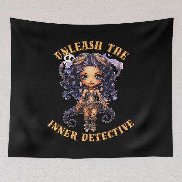 Item preview, Unleash The Inner Detective. scorpio sign designed and sold by ZodiacWonders.