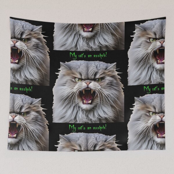 Item preview, ¡Mi gato es un idiota! designed and sold by FatCatStudios.