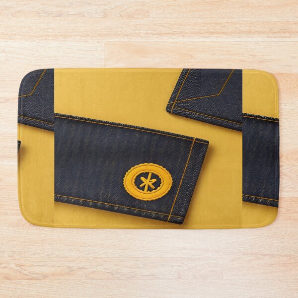 Item preview, New jeans; yellow embroidered jeans 1 designed and sold by Kader101.