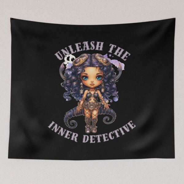 Item preview, Unleash The Inner Detective. scorpio zodiac sign designed and sold by ZodiacWonders.