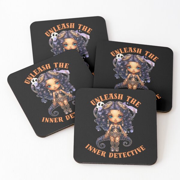 Item preview, Unleash The Inner Detective. scorpio sayings designed and sold by ZodiacWonders.