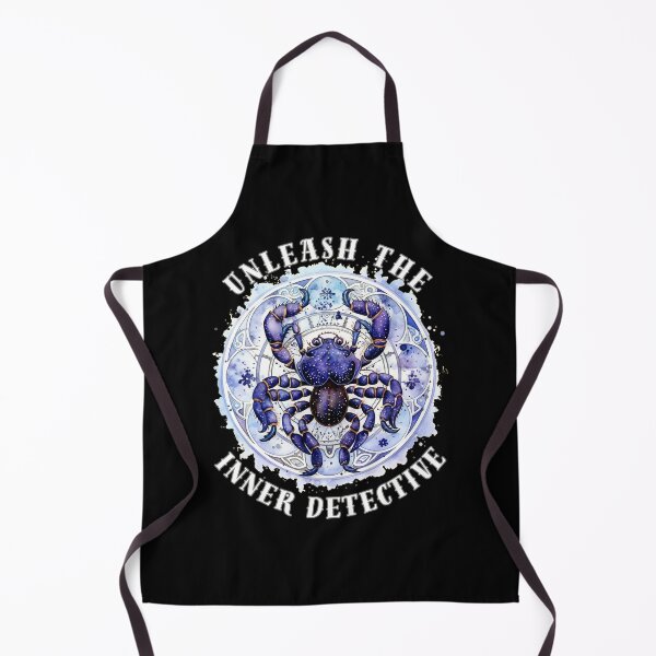 Item preview, Unleash The Inner Detective. scorpio quote designed and sold by ZodiacWonders.