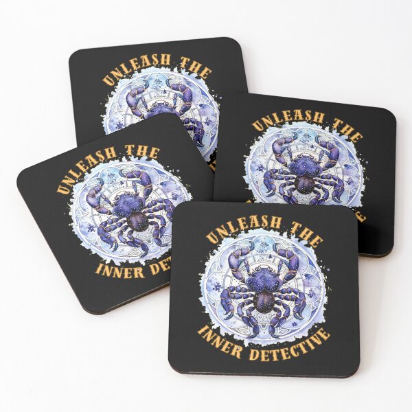 Item preview, Unleash The Inner Detective. scorpio season designed and sold by ZodiacWonders.