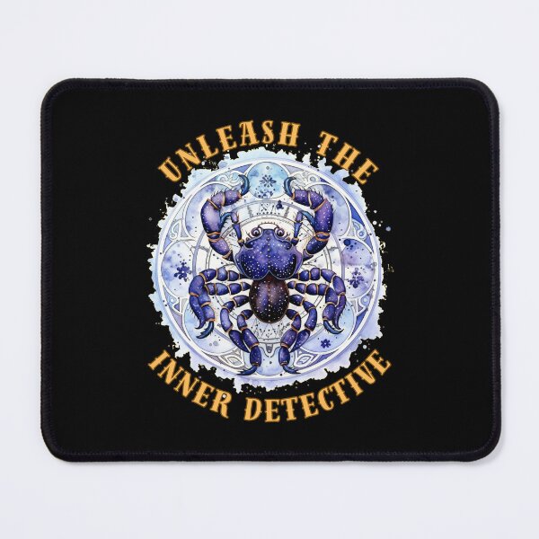 Item preview, Unleash The Inner Detective. scorpio season designed and sold by ZodiacWonders.