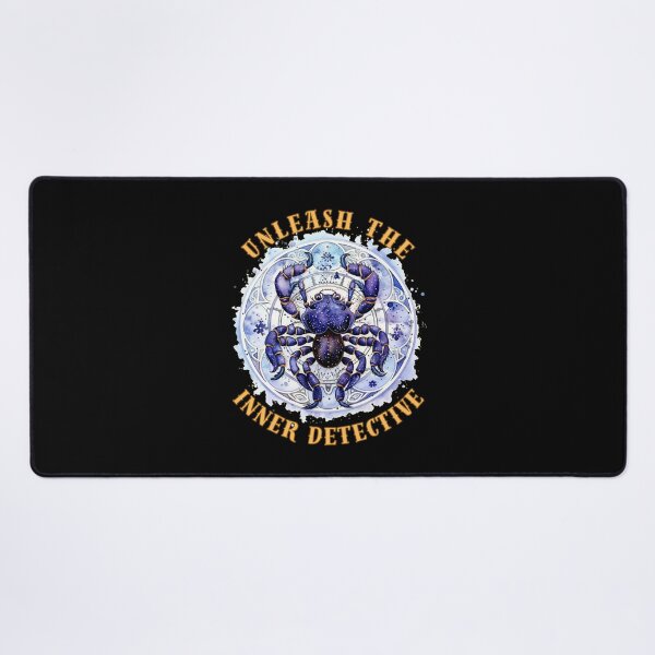 Item preview, Unleash The Inner Detective. scorpio season designed and sold by ZodiacWonders.