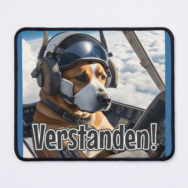 Item preview, KI-generierter Hund 02 "Verstanden" designed and sold by Cliff-Qi.