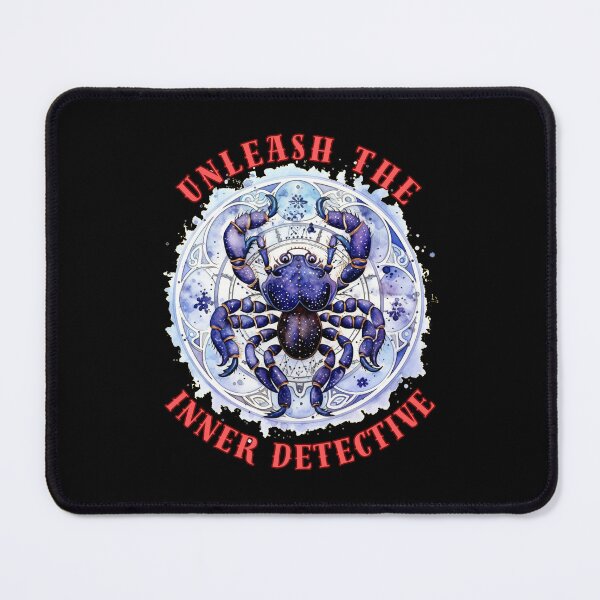Item preview, Unleash The Inner Detective. scorpio star sign designed and sold by ZodiacWonders.